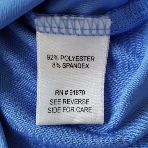 Bollé Top & Skort Set Blue Tennis Pickleball Golf 3/4 Sleeve Size S - Picture 10 of 16